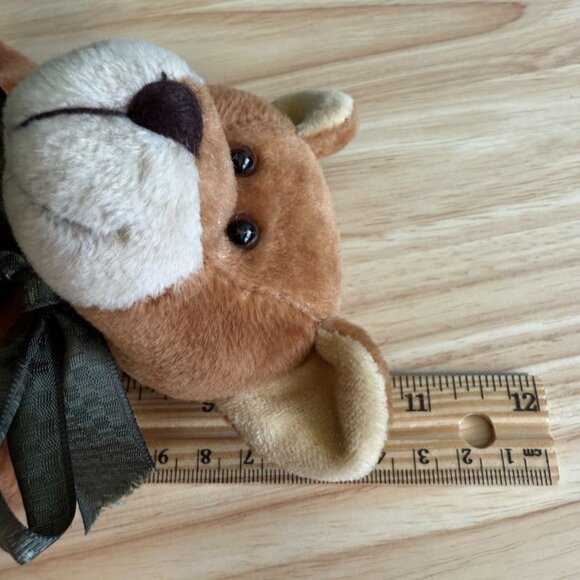 Boyds Bears Vtg Foodle McDoodle Jointed Teddy Bear Tags Green Brown 1999 Retired - Picture 7 of 8